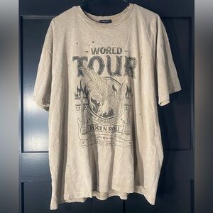 4/$16 Zutter USA Distressed Tee